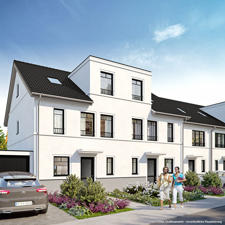 Haustyp LUNA Straßenansicht